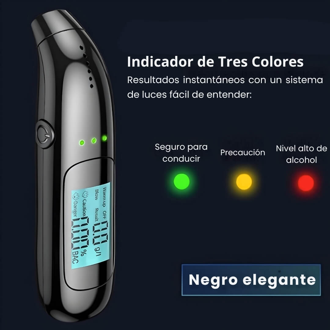 Alcoholímetro Digital Homologado