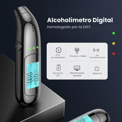 Alcoholímetro Digital Homologado